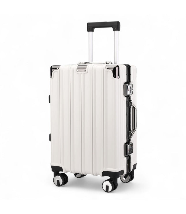 Airdrie Cabin Hard Shell Suitcase in White