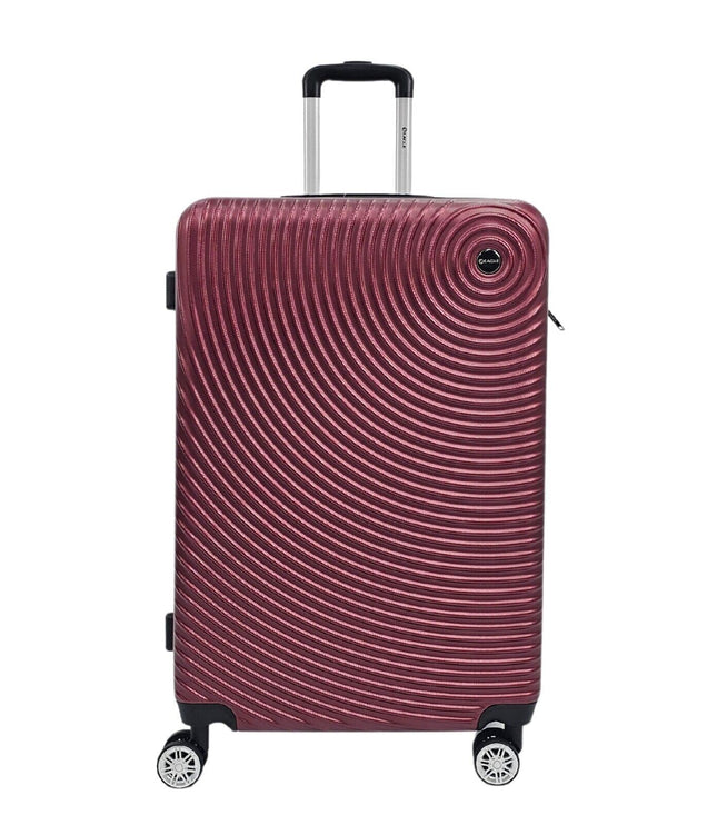 Chorley Large Hard Shell Suitcase in Burgundy