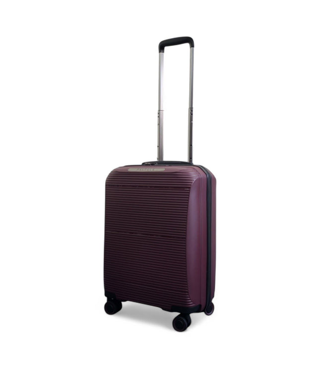 Abiko Cabin Hard Shell Suitcase in Burgundy