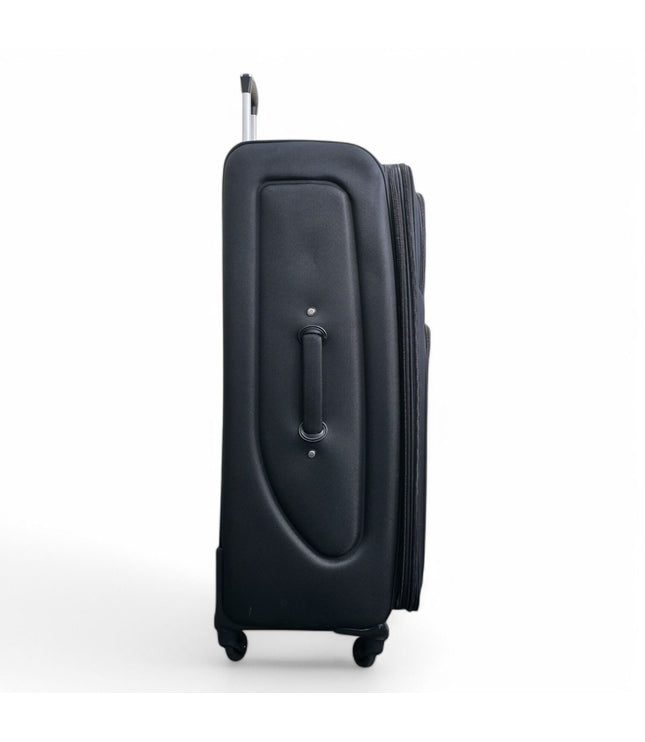 Nagoya X-Large Soft Shell Suitcase in Black