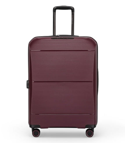 Abiko Large Hard Shell Suitcase in Burgundy
