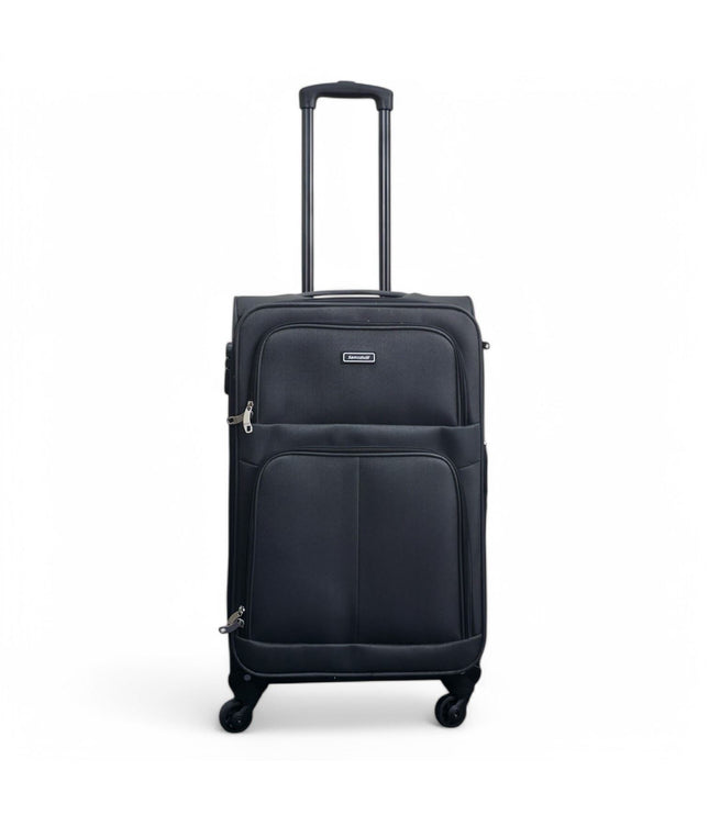 Tahara Medium Soft Shell Suitcase in Grey