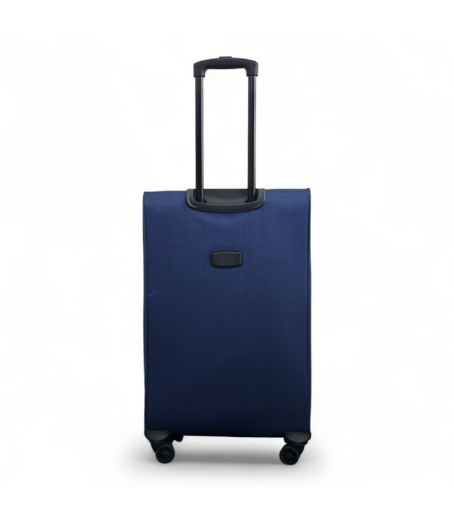 Gosford Medium Soft Shell Suitcase in Navy Blue