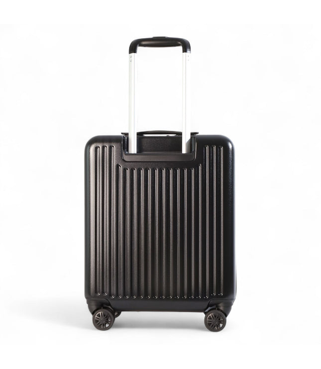 Durable EasyJet Ryanair 39 x 26 x 51.5 cm Black Front Open Cabin Luggage Travel Suitcase