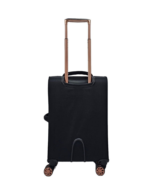 Bexley Cabin Soft Shell Suitcase in Black