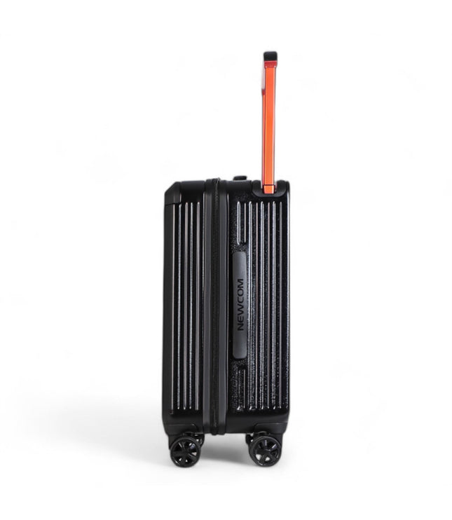 Hard Shell Black Rimowa Inspired TSA Cabin Luggage Suitcase Durable Spinner Carry-On