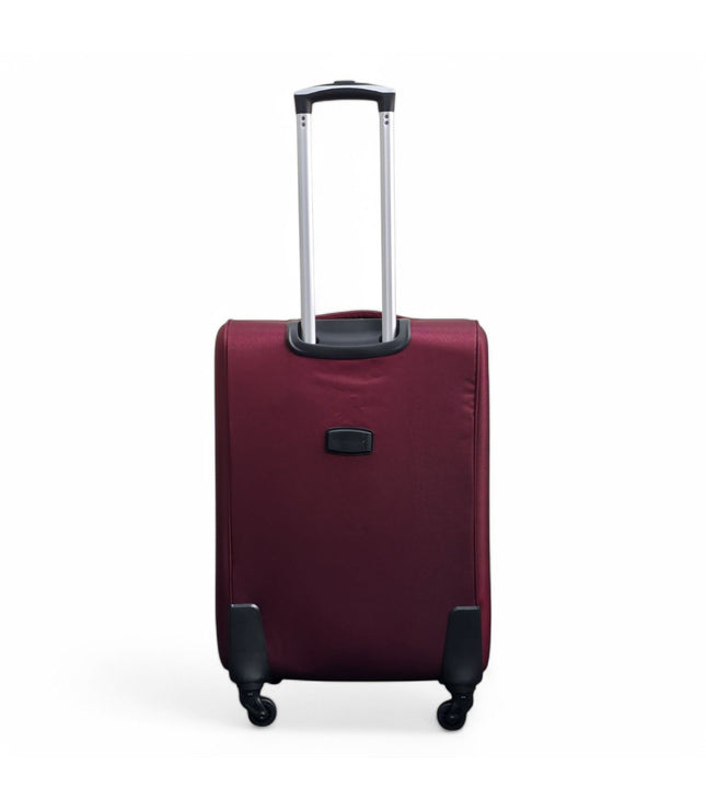 Nagoya Medium Soft Shell Suitcase in Wine