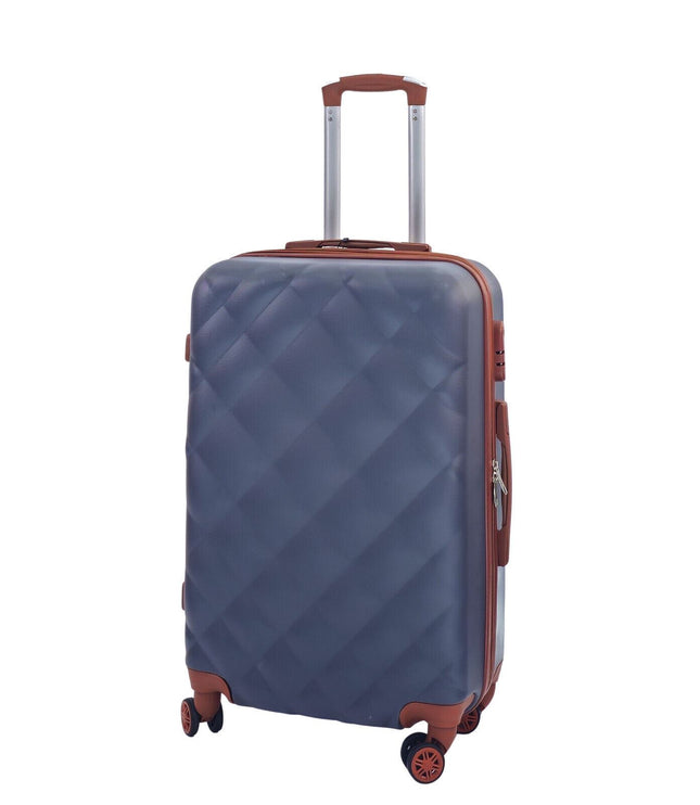 Crawley Medium Soft Shell Suitcase in Grey