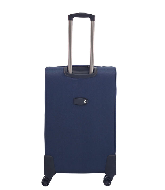 Andover Medium Soft Shell Suitcase in Navy