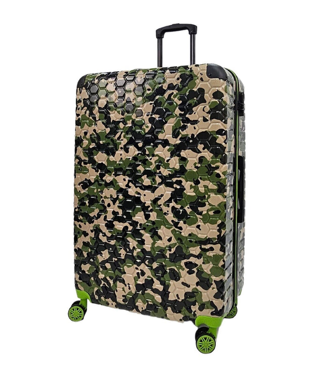 Brewood Extra Large Hard Shell Suitcase in Green