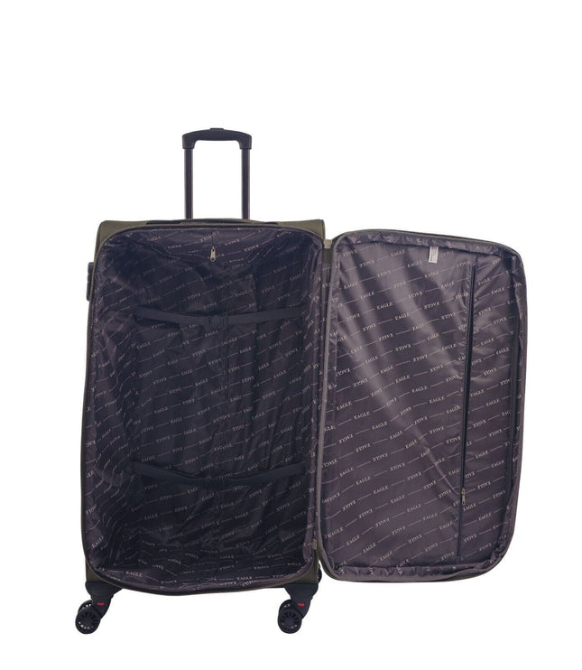 Arundel Large Soft Shell Suitcase in Khaki