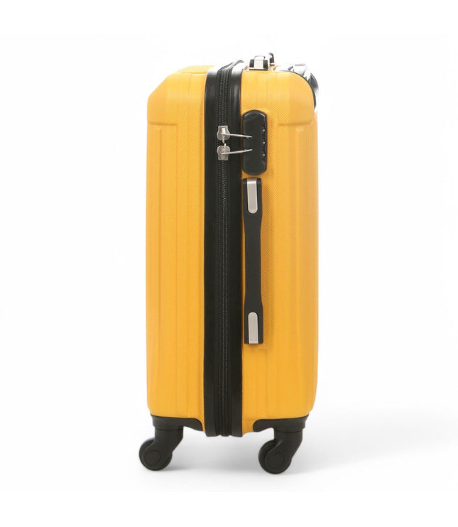 Corowa Cabin Hard Shell Suitcase in Yellow