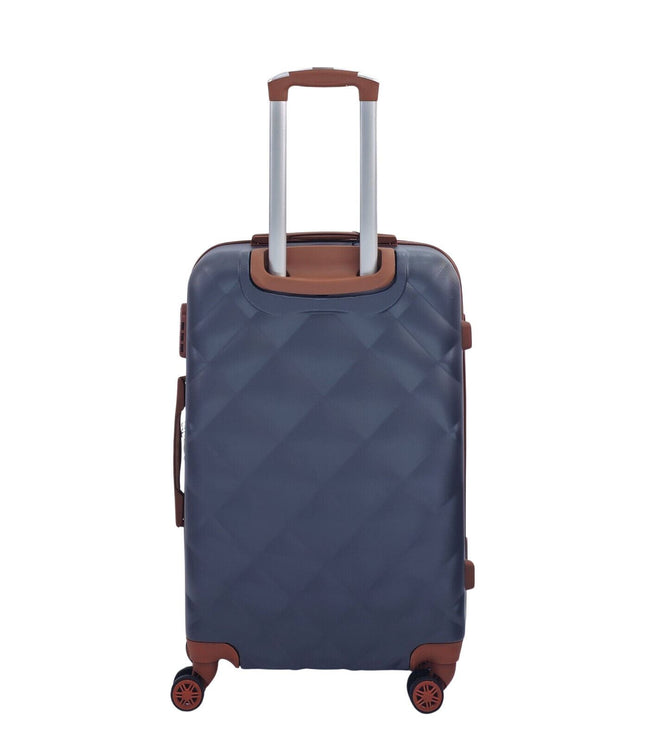 Crawley Medium Soft Shell Suitcase in Grey