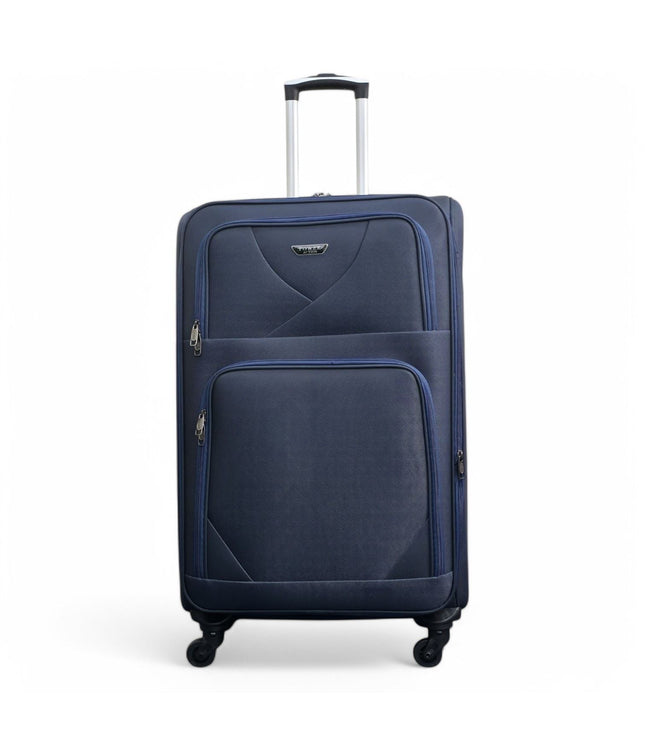 Nagoya Large Soft Shell Suitcase in Navy
