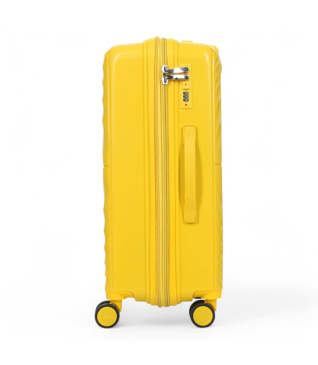Balranald Medium Hard Shell Suitcase in Yellow
