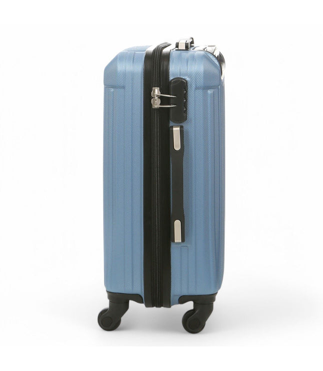 Corowa Cabin Hard Shell Suitcase in Blue