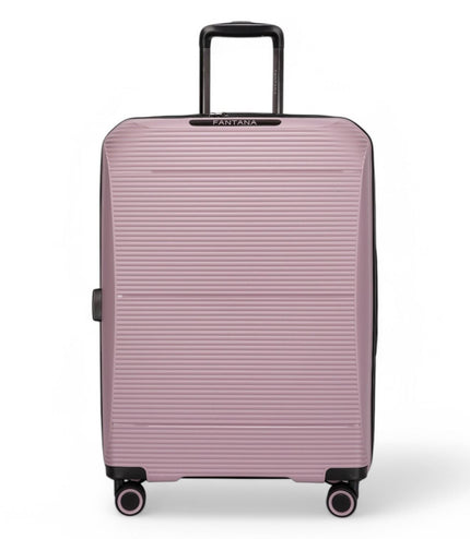 Abiko Large Hard Shell Suitcase in Pink