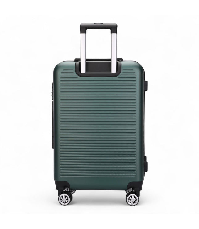 Calgary Large Hard Shell Suitcase in Emerald Green