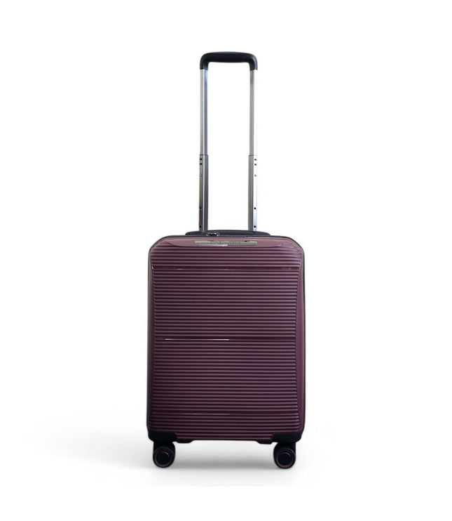 Abiko Cabin Hard Shell Suitcase in Burgundy