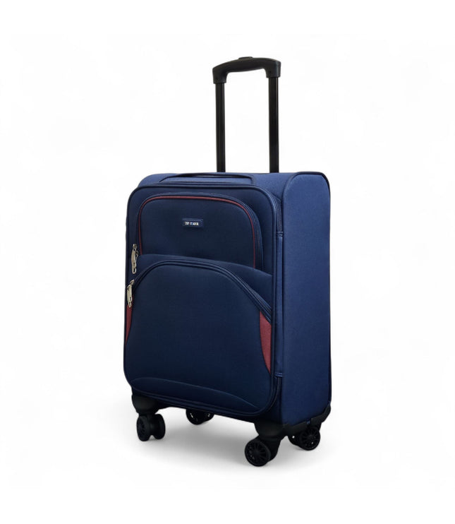 Gosford Cabin Soft Shell Suitcase in Navy Blue