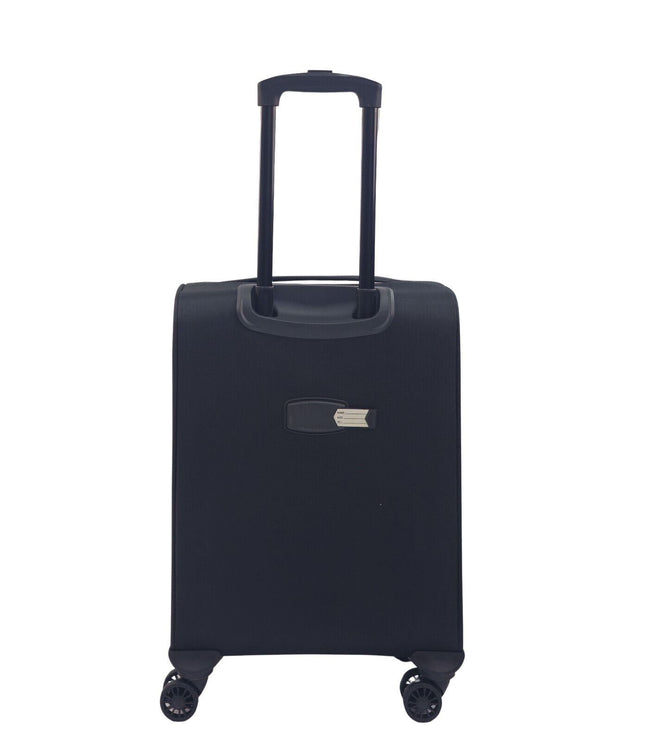 Arundel Cabin Soft Shell Suitcase in Black