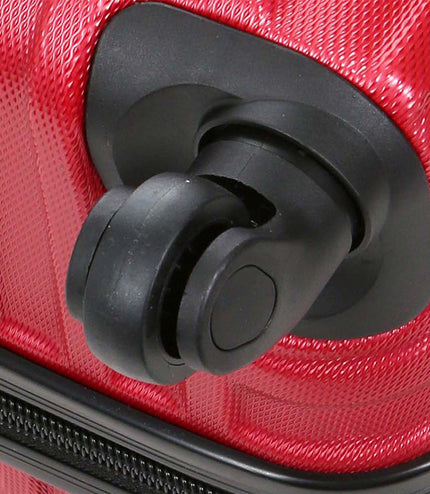 Corowa Cabin Hard Shell Suitcase in Red