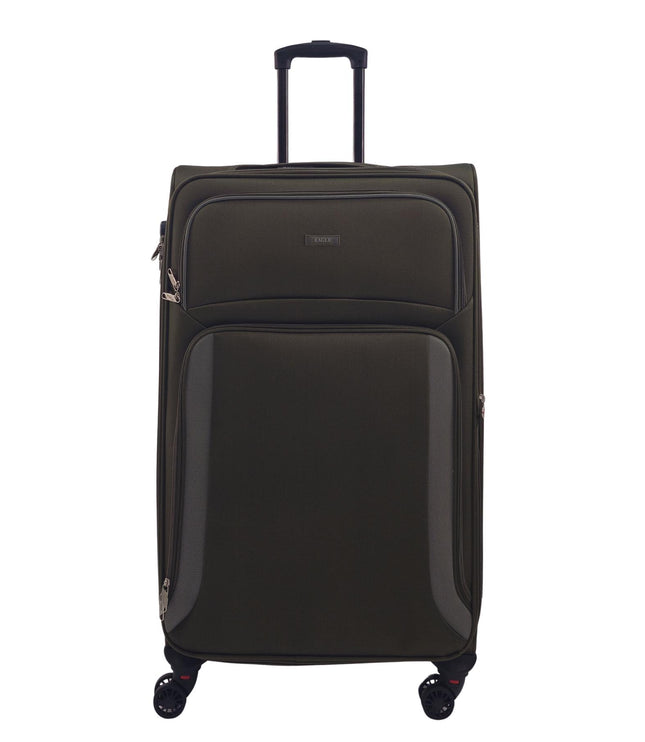 Arundel Large Soft Shell Suitcase in Khaki