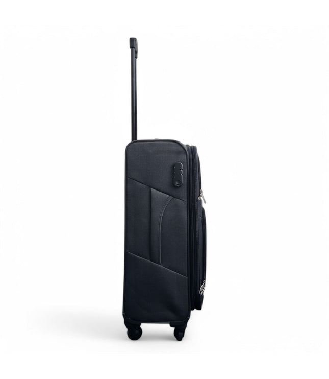 Tahara Medium Soft Shell Suitcase in Grey