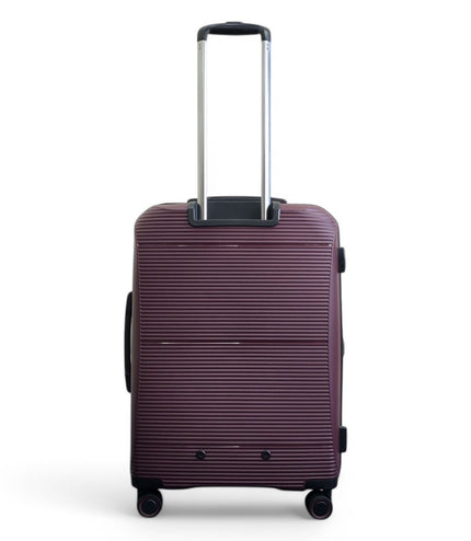 Abiko Medium Hard Shell Suitcase in Burgundy