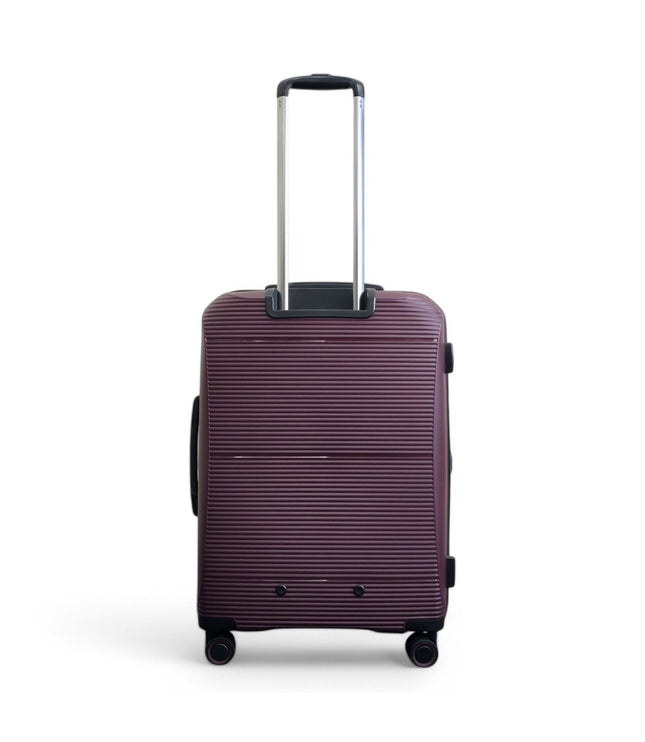 Abiko Medium Hard Shell Suitcase in Burgundy