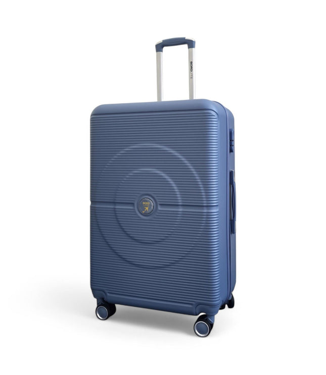 Seto Large Hard Shell Suitcase in Light Blue