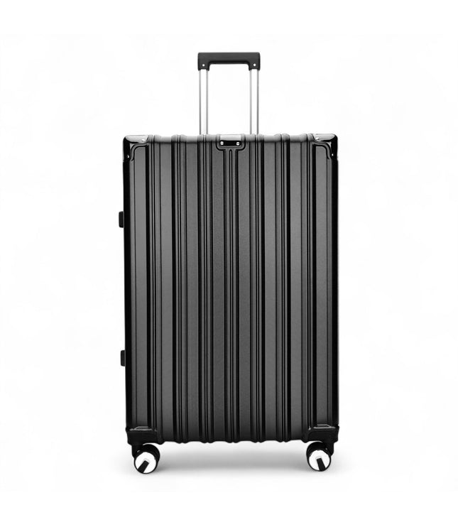 Airdrie Medium Hard Shell Suitcase in Charcoal Black
