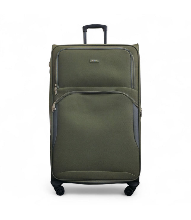 Gosford X-Large Soft Shell Suitcase in Green
