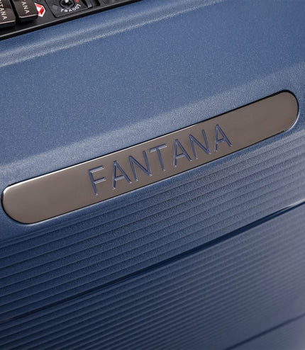 Abiko Large Hard Shell Suitcase in Navy