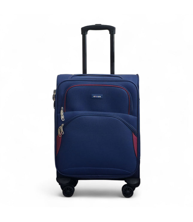 Gosford Cabin Soft Shell Suitcase in Navy Blue