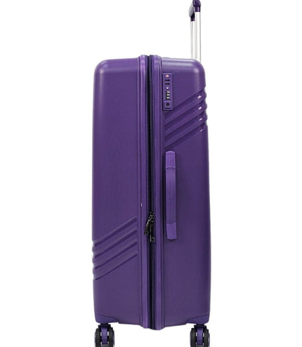 Camborne Large Hard Shell Suitcase in Purple