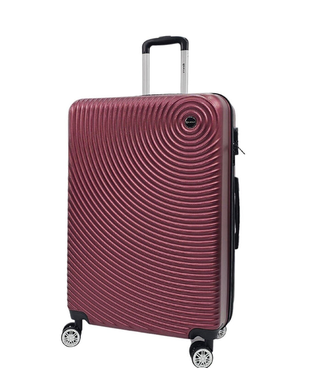 Chorley Large Hard Shell Suitcase in Burgundy