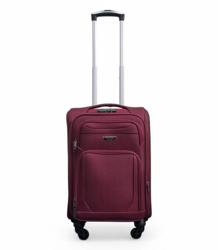 Nagoya Cabin Soft Shell Suitcase in Wine