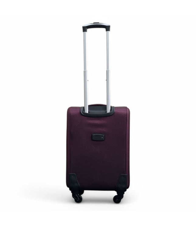 Nagoya Cabin Soft Shell Suitcase in Purple