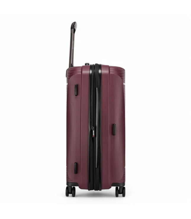 Abiko Large Hard Shell Suitcase in Burgundy