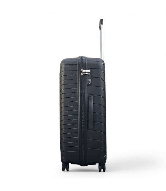 Chita Large Hard Shell Suitcase in Black