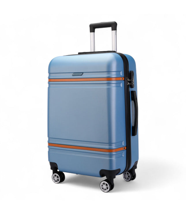 Calgary Large Hard Shell Suitcase in Blue