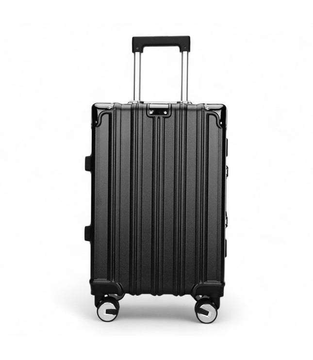 Airdrie Cabin Hard Shell Suitcase in Charcoal Black