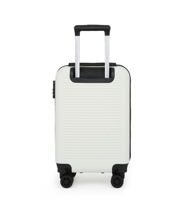 Calgary Cabin Hard Shell Suitcase in Cream