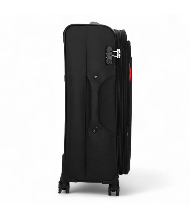 Delta Medium Hard Shell Suitcase in Black