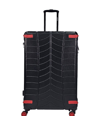 Chilton Extra Large Hard Shell Suitcase in Black