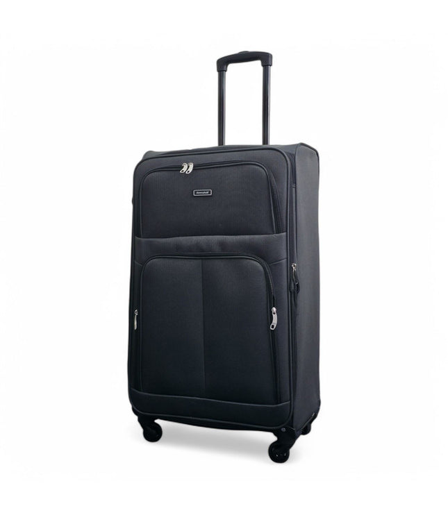 Tahara Large Soft Shell Suitcase in Grey