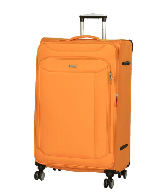 Cockermouth Large Soft Shell Suitcase in Yellow