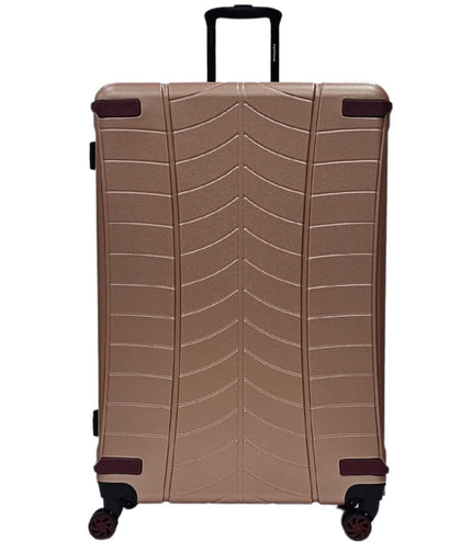 Chilton Double Extra Large Hard Shell Suitcase in Rose Gold