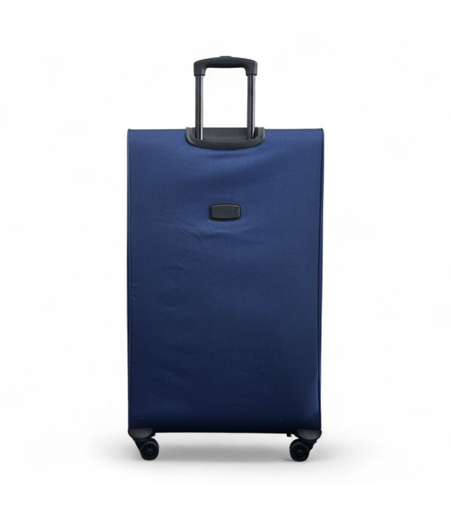 Gosford X-Large Soft Shell Suitcase in Navy Blue